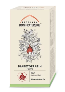 Diabetofratin forte 30x2g, Produkty Bonifraterskie