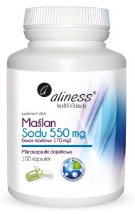 Maślan sodu 550mg, Aliness