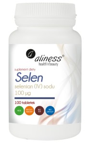 Selen selenian (IV) sodu 100iu, 100 tabl.,Aliness