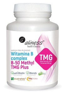 Witamina B complex B-50 Methyl TMG Plus, Aliness