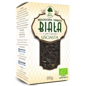 Herbata biała liściasta EKO 80 g, Dary Natury